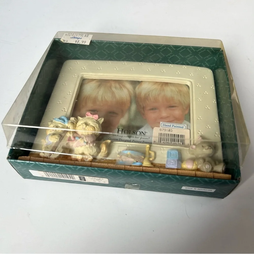 Vintage Child’s Picture Frame NIB 3 x 5 Kids Grandkids New in Box